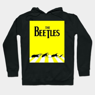 The beetles crossing road: dad joke Hoodie